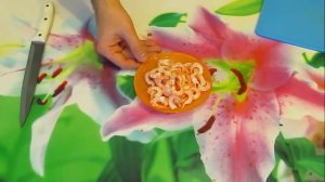 Крабовый салат с креветками Салаты на праздник