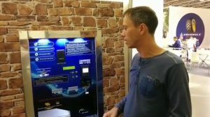 Платежный терминал для автомойки самообслуживания. ФЗ-54, отображение QR кода фискального чека.