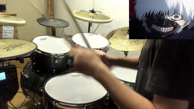 Tokyo Ghoul OP -【unravel】by TK from Ling Tosite Sigure - Drum Cover смотреть онлайн
