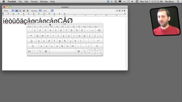 Typing Accent Marks On Your Mac (MacMost Now 513) смотреть онлайн