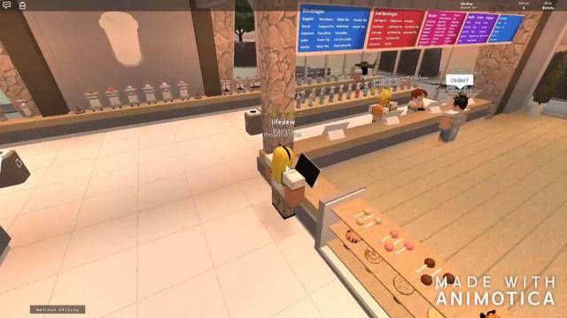 PROMOTED TO SENIOR BARISTA?! | ROBLOX Frappe Trainings ~ Iifedew смотреть онлайн