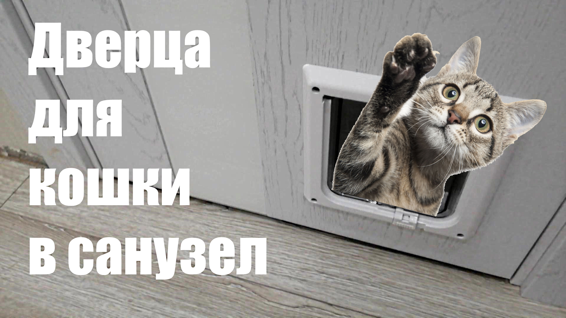 Завершённый монтаж пяти дверей, плюс оформление проёма входной двери. У кошки тоже будет своя дверь смотреть онлайн