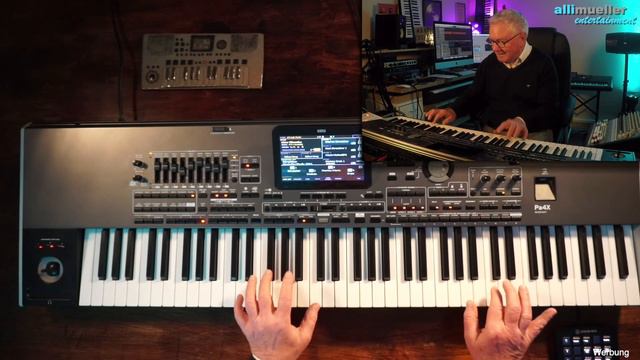 KORG Pa1000/4X - "Miss Marple-Theme" - # 817 смотреть онлайн