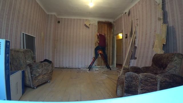 Ремонт сталинки #1 | Снятие обоев с гипсокартонных стен смотреть онлайн