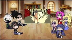 Naruto Friends React to Evil Naruto | Part-1 | Special Au | React to Naruto | Gacha Life