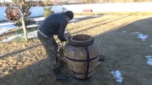 Готовлю индейку в тандыре!!!