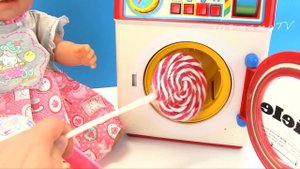 СЮРПРИЗЫ ИЗ СТИРАЛЬНОЙ МАШИНКИ Мультик Как Мама Беби Бон Куклы Для девочек 108маматв