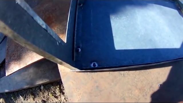 Самодельная разборная печка в палатку, для походов. смотреть онлайн