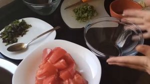 Помидоры... с мятой и базиликом