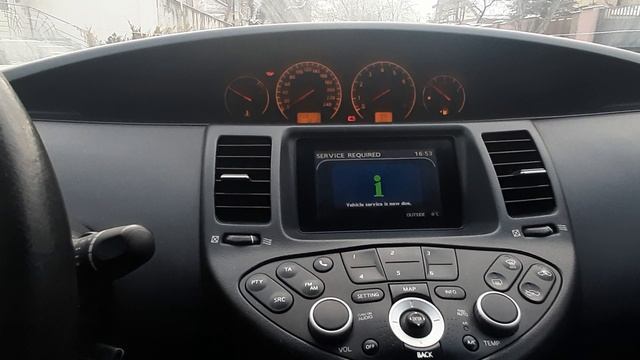 как считать ошибки и сбросить check на Nissan primera p12