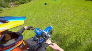 На мотоцикле в 4 года / Первые тренировки / Apollo rxf 50 mini / Дети на мотоцикле