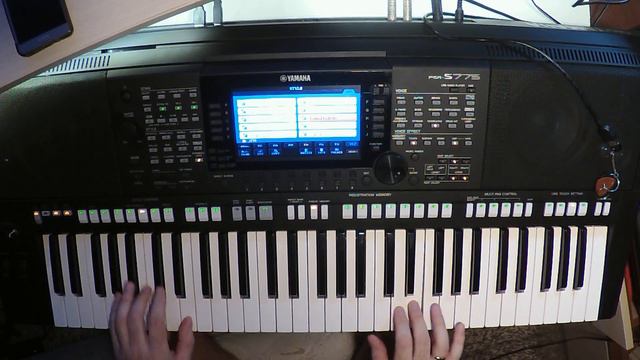 Yamaha PSR s775 Цвіте черемшина смотреть онлайн