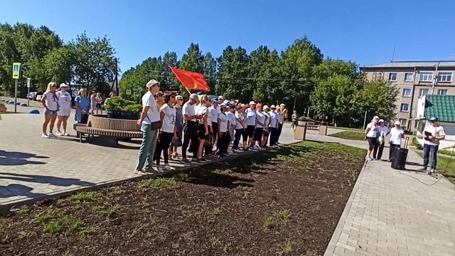 Открытие маршрута здоровья в Белой Холунице