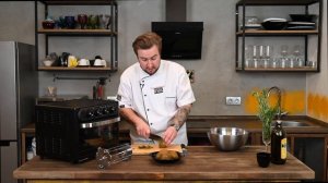 Готовим шашлык с киви с помощью многофункциональной мини-печи GFGRIL GFAO-500