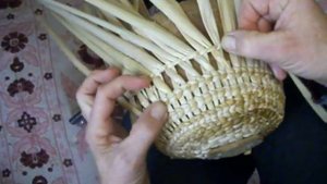 Шляпа из рогоза.Часть 4