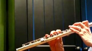 Yamaha 681 (784) Professional Used Flute - Demo of High Register