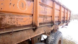 Навозоразбрасыватель из металлолома. Вторая жизнь ПРТ-10, обзор.