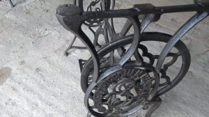 Из станины the schiffchen maschine от швейной машины делаем - стеллаж// ЛАЙФХАКИ