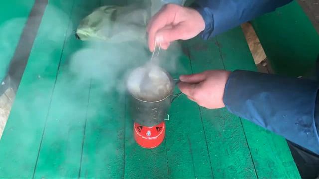 Лапша РАМЕН / кухня легкохода / еда легкохода / BRS 3000 T/ котелок 750 мл
