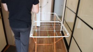 Ремонт напольной сушилки для белья.