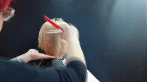BOB HAIRCUT. СТРИЖКА "ГРАДУИРОВАННЫЙ БОБ" С КРУГЛЫМИ СЛОЯМИ. БОБ-КАРЕ.