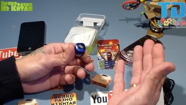 Блютуз гарнитура Roman Q1 из Китая.Полный обзор от Всяко разно из Китая.