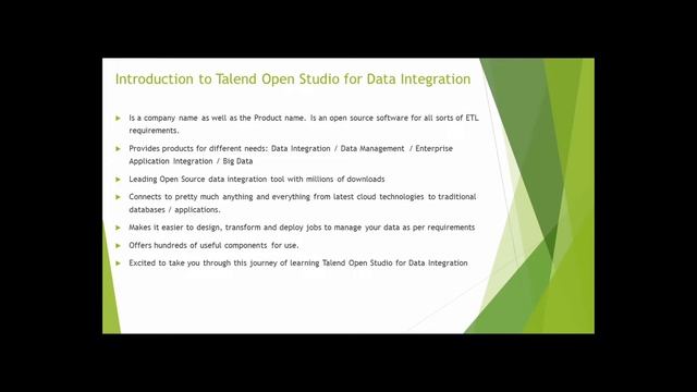 01 | Introduction to Talend Open Studio for Data Integration – смотреть ...