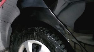 Полируем переход по лаку. Черный Солярис. Часть4