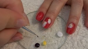 Рисуем цветы гель лаком - дизайн ногтей для начинающих. Просто и красиво.