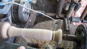 Самодельный токарный станок по дереву из стиральной машины и запчастей от автомобиля