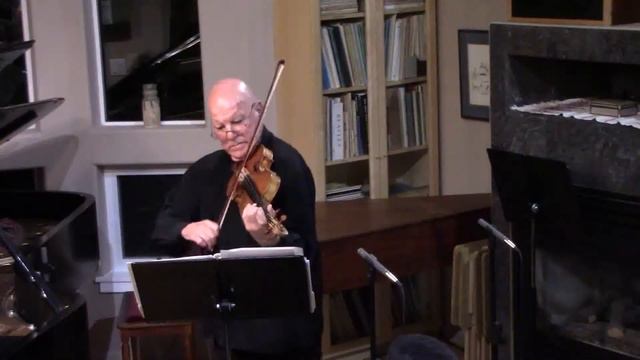 Ravel: Allegro from Sonata for violin and piano