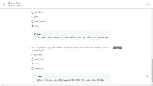 Coursera | Introduction to Data Analytics | All Quiz answers смотреть онлайн