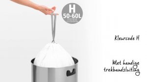 Brabantia Touch Bin 60 liter | XXL afvalemmer | Brabantia |