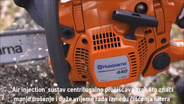 Motorna pila Husqvarna 440II - Opis i karakteristike смотреть онлайн