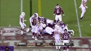 Brandon Allen vs. Mississippi State (2014)