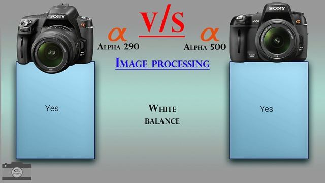 Sony Alpha 290 vs Sony Alpha 500 смотреть онлайн