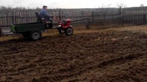 Мотоблок с прицепом своими руками