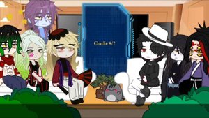 Upper Moons + Muzan Raect To Charlie Morningstar  // Gacha React