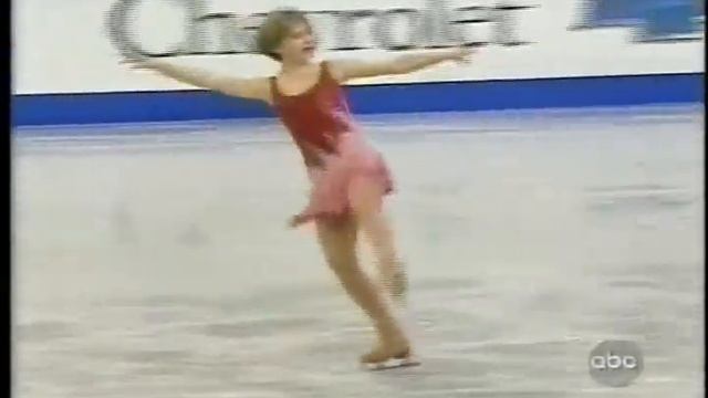 Yulia Soldatova Юлия Солдатова (RUS) - 1999 World Figure Skating Championships, Ladies' LP (US, ABC смотреть онлайн
