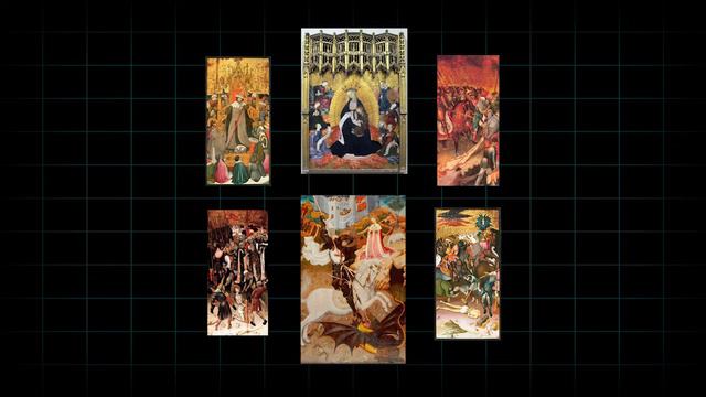Historia del Arte 2.0 | San Jorge y el dragón | Bernat Martorell | 1434-35 | Chicago | EE.UU. смотреть онлайн