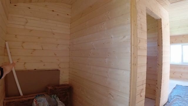 Дачный домик 6 на 6 | Обзор готового каркасного дома смотреть онлайн