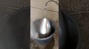 Гидроформинг скульптуры из металла (нержавеющая сталь)