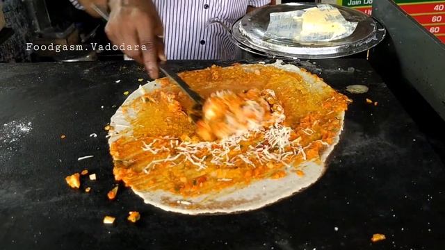Famous CR Special Dosa Of Vadodara |South Indian food | Street food India | Vadodara Food