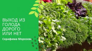 Выход из голода. Дорого или нет.mp4