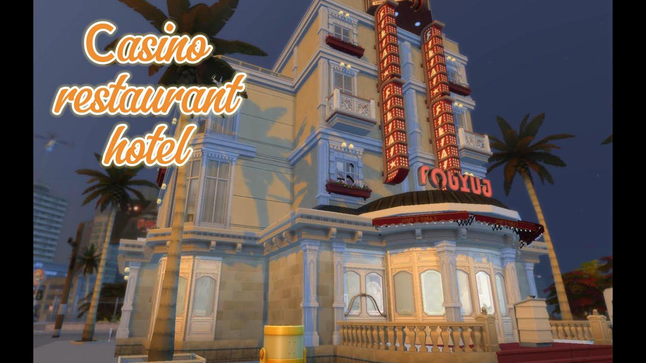 Казино-ресторан-отель│Строительство│NO CC [The Sims 4] смотреть онлайн