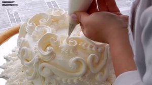 УКРАШЕНИЕ ТОРТОВ- Небольшой Свадебный тортик, Cake decoration