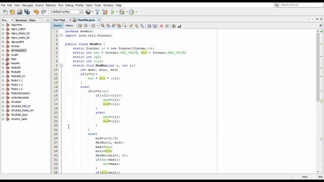 Tutorial Membuat Program MaxMin dan Binary Search di Java dengan Konsep Devide and Conquer смотреть онлайн