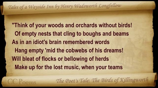 11 - Tales of a Wayside Inn - The Poet's Tale - The Birds of Killingworth смотреть онлайн