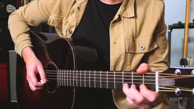 Losing My Religion R.E.M. guitar lesson tutorial // Easy Acoustic Guitar Songs смотреть онлайн