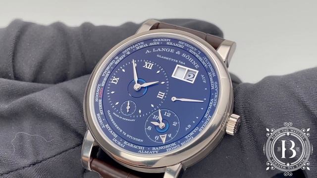 A. Lange & Söhne Lange 1 Time Zone 136.029 смотреть онлайн